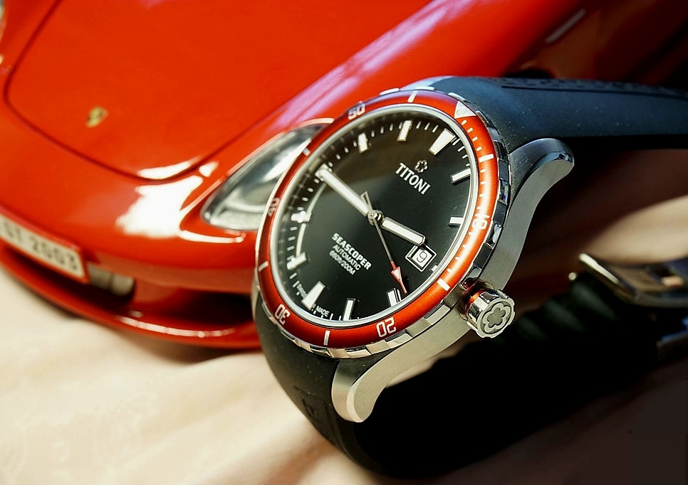 Titoni, model Seascoper Diver, originál hodinky, NOVÉ - 7