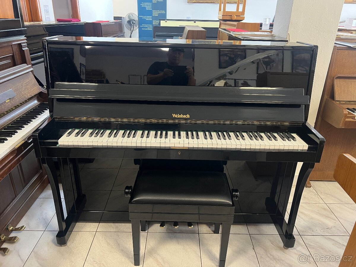 Weinbach-Petrof se zárukou 5 let, první ladění a doprava - 7