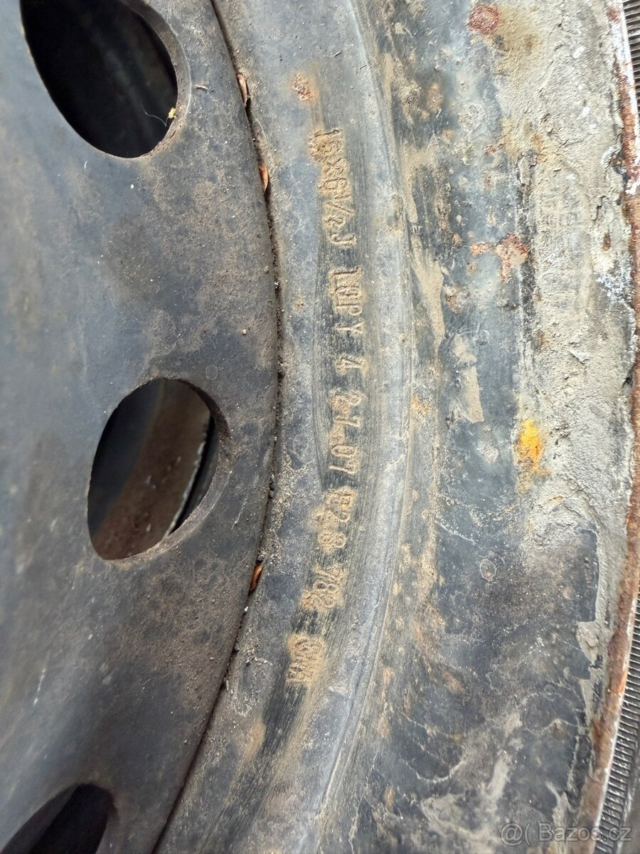 Prodám plechové disky 5x114,3 - 7