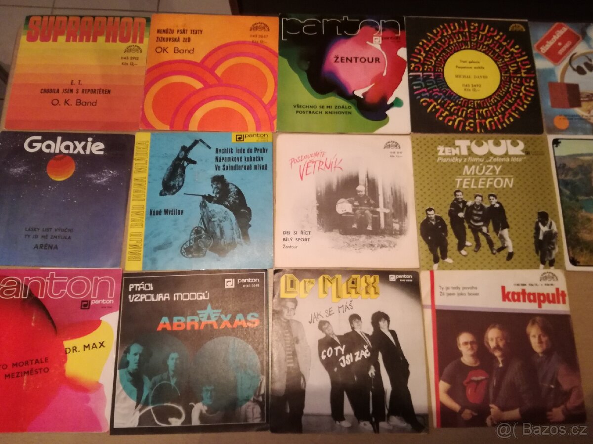 Hudební deska SP vinyl - 7