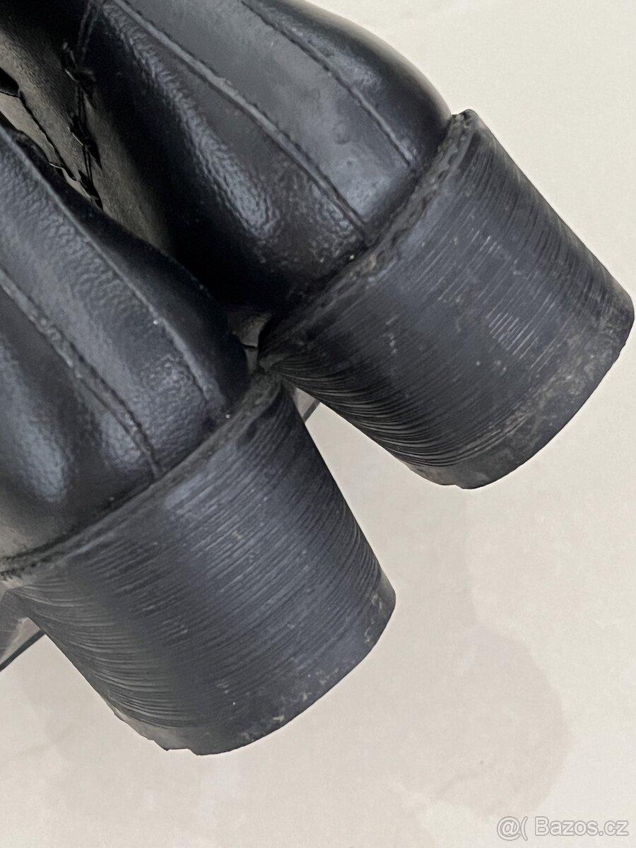 Dámské kotníkové boty s kožíškem – vel. 37 - 7