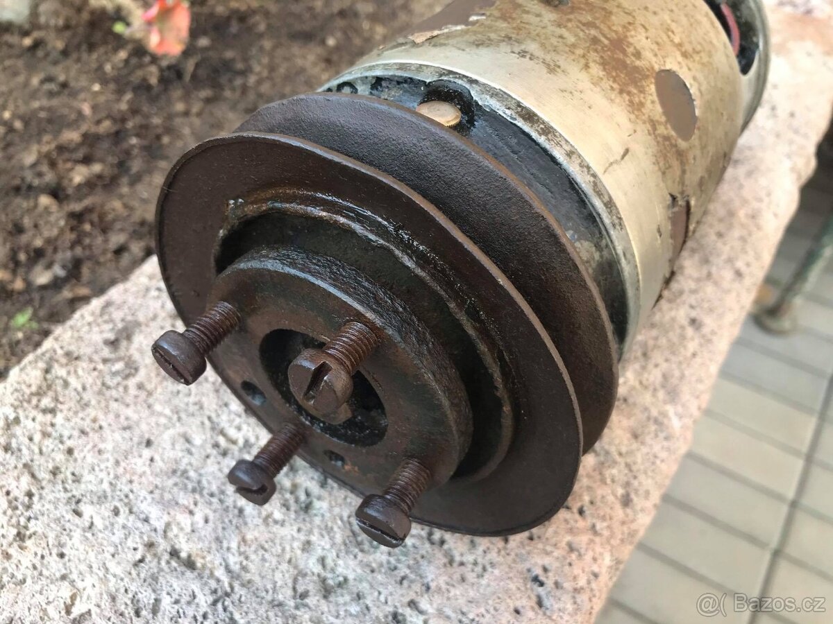 Prodám vzácne dynamo SCINTILLA Swiss made 80 w 1 1/2 - 7