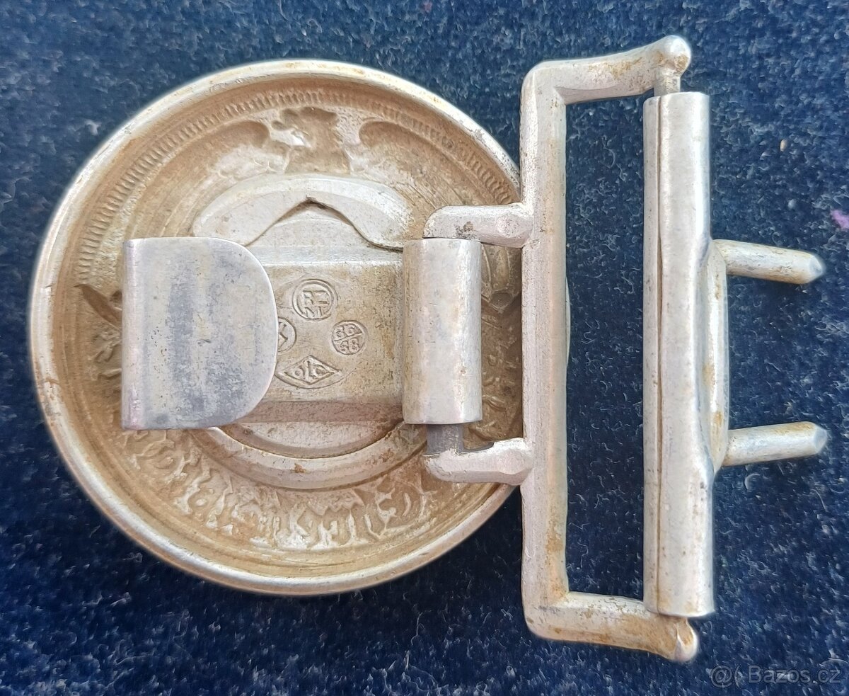 SS důstojnická přezka - originál - 7