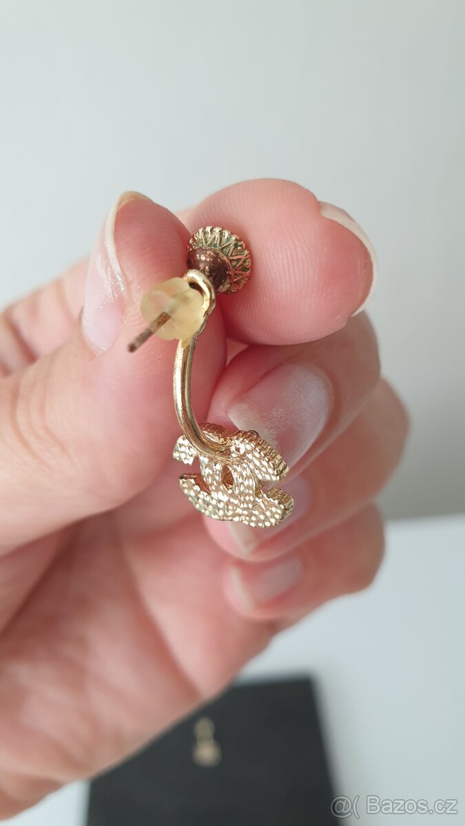 Visací náušnice ve stylu Chanel - 7