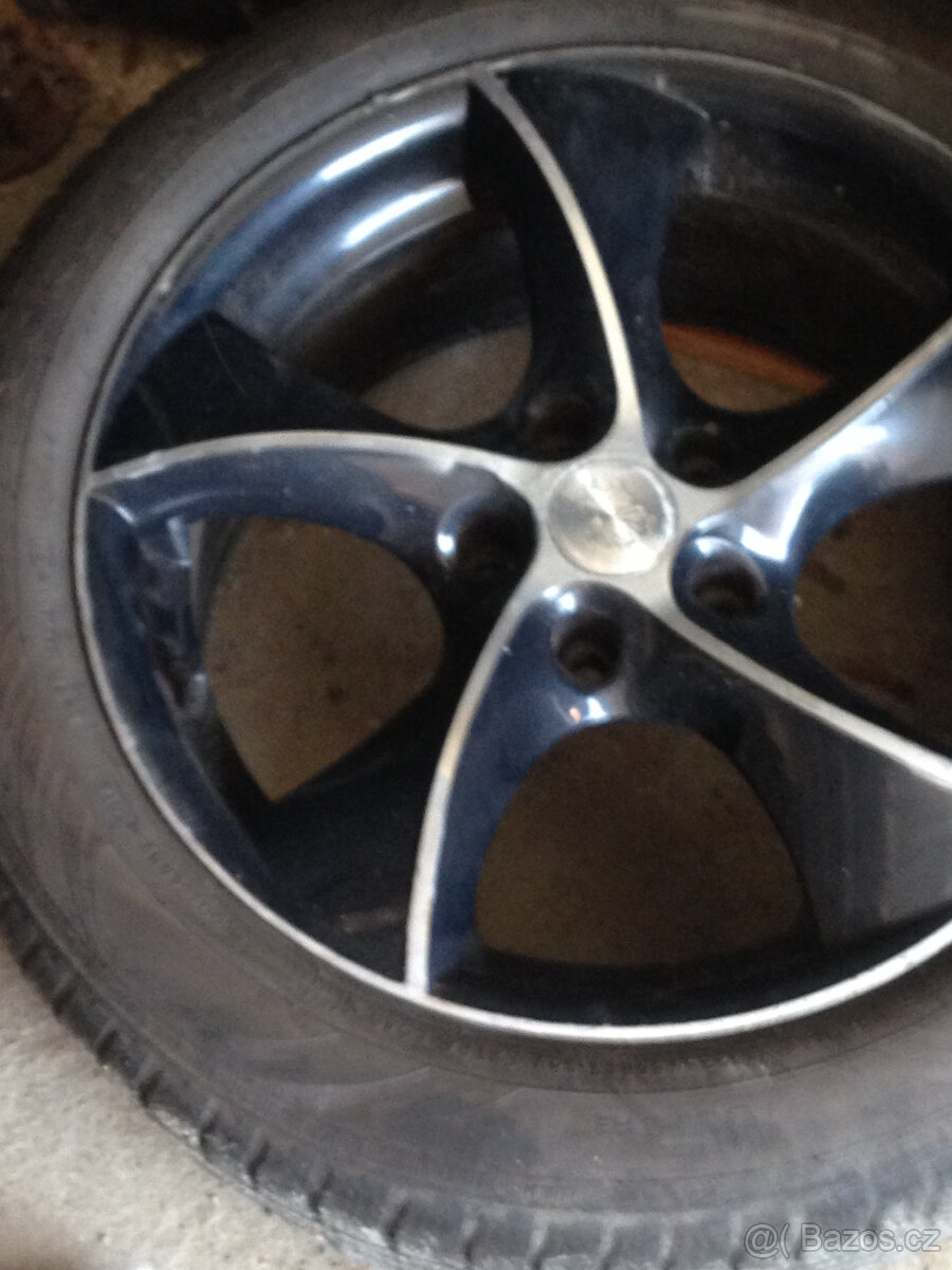 Alu 8 x 17", 5 x 112, obutá kola - 7