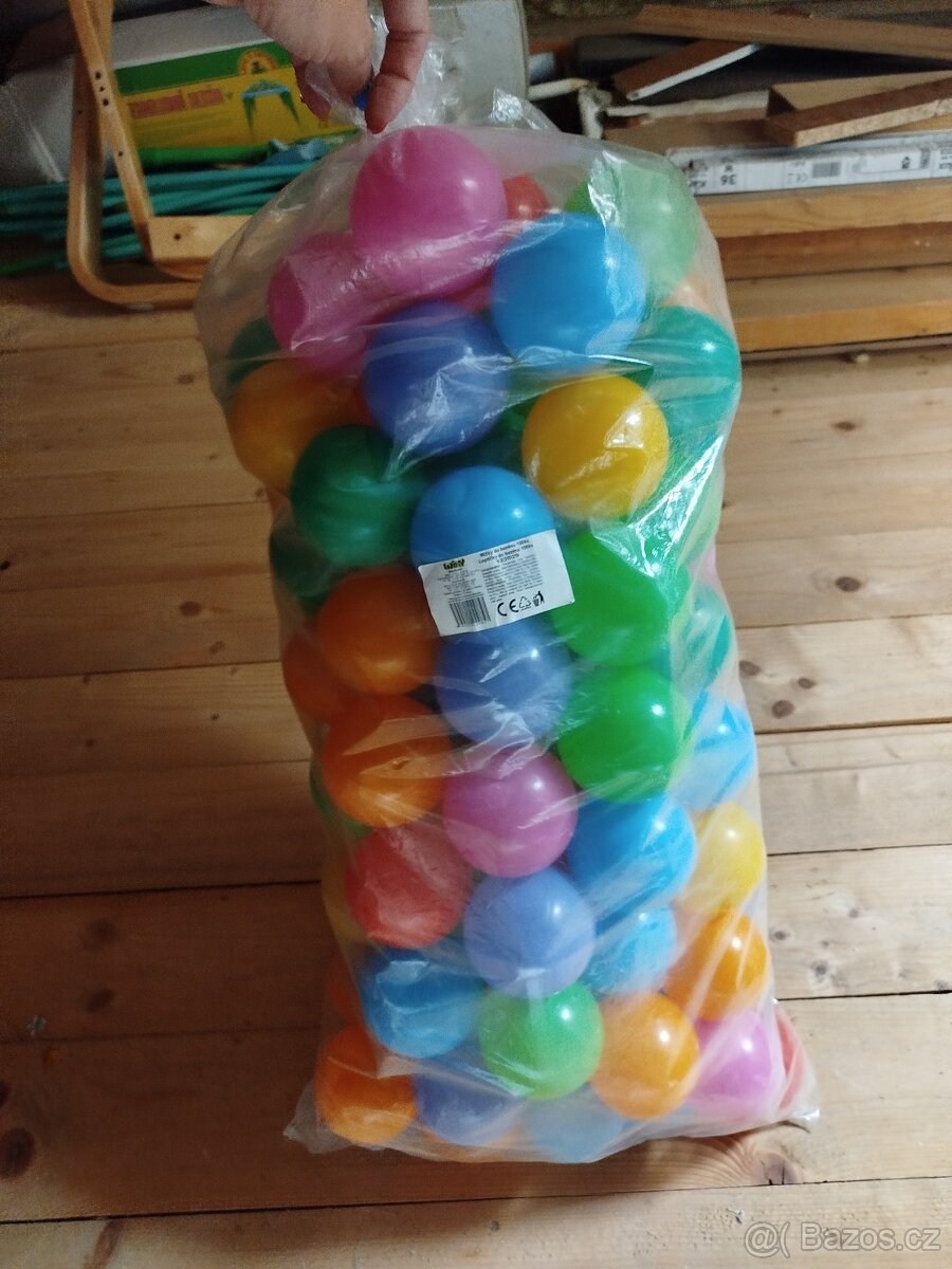 Dětský stan s tunelem z Lidlu + míčky - 7