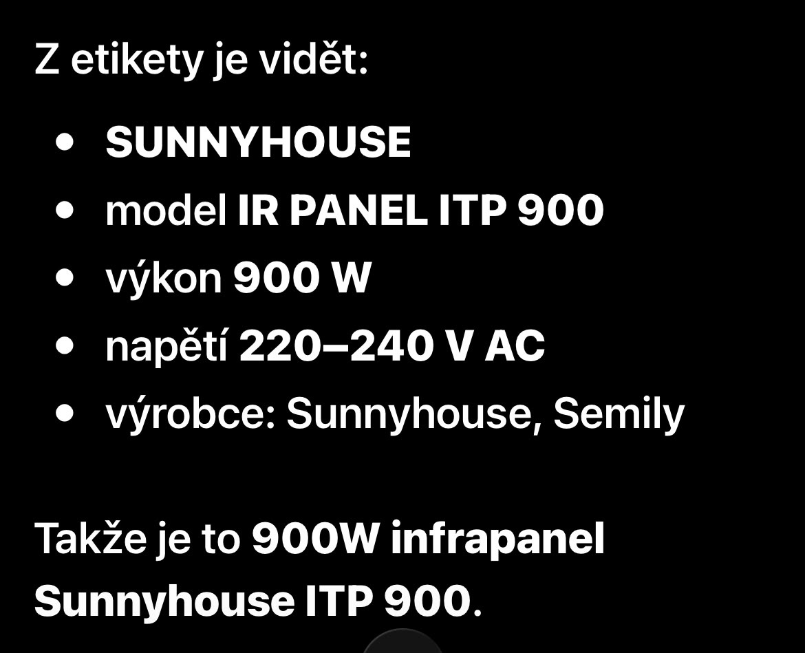 Infrapanely - 7