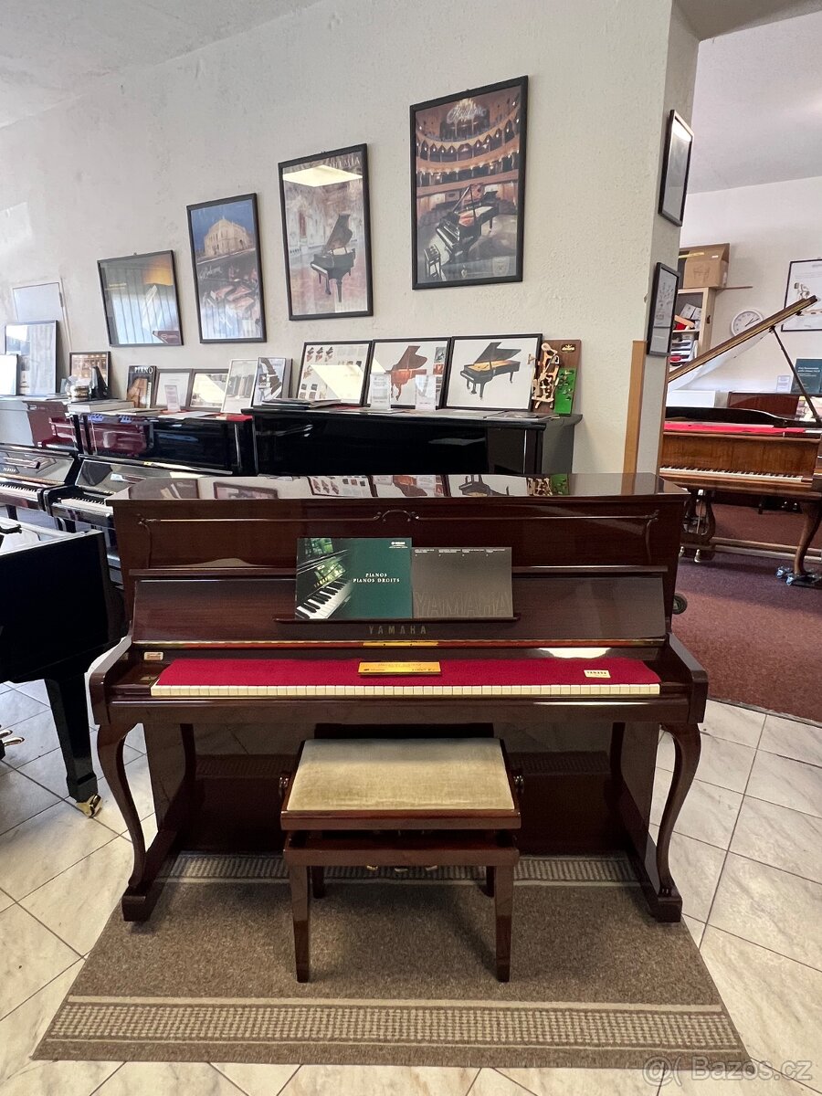 Japonské pianino Yamaha mod. P116 CP se zárukou 5 let. - 7
