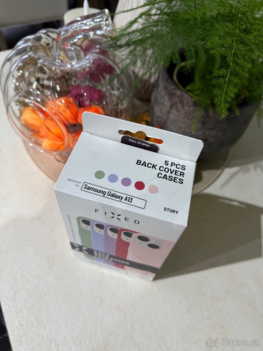 Krásná silikonová sada krytů FIXED na Samsung galaxy A13 - 7