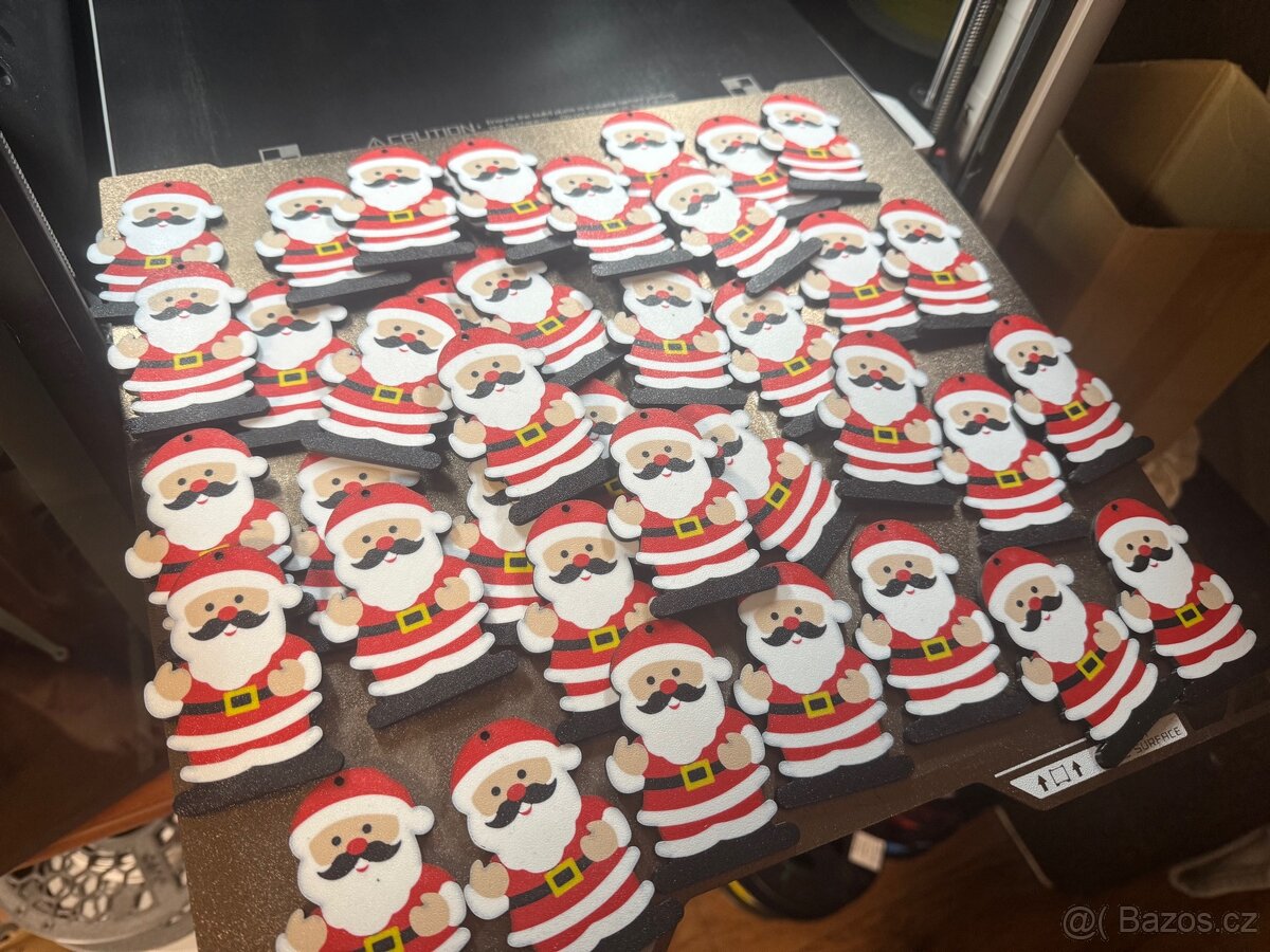 Santa Claus ozdoba vanoce - 7