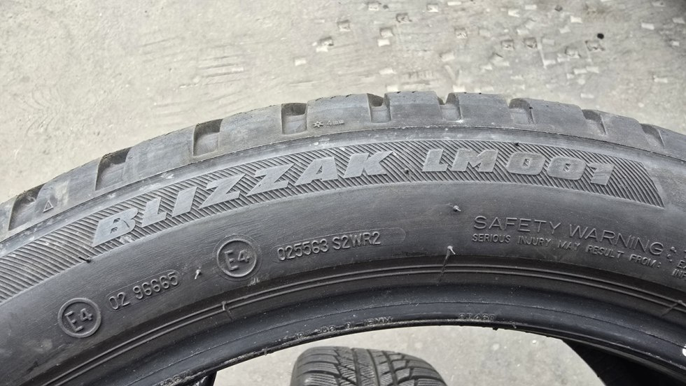 Zimní pneu 225/45/18 Bridgestone - 7