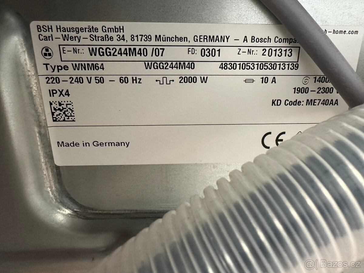 Pračka Bosch (279) - 7