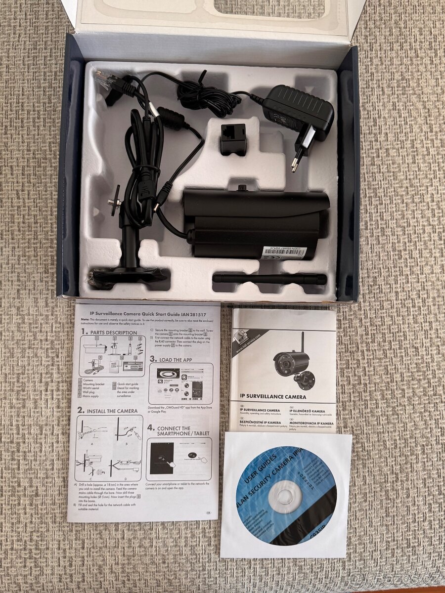 Venkovní IP sledovací kamera HD. - 7