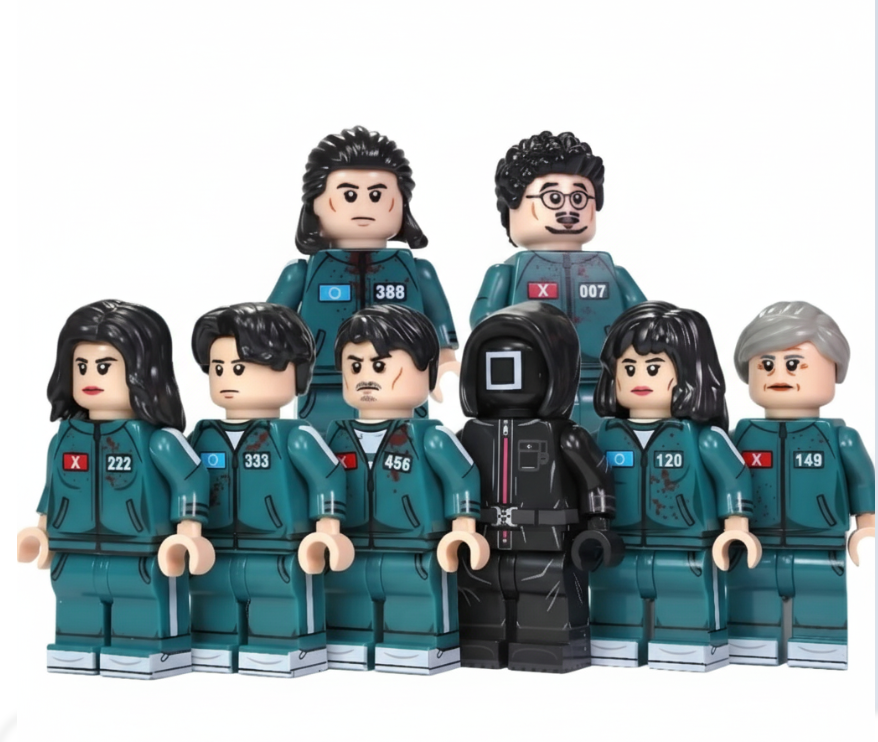 Mix postavičiek - typ lego - nové, nehrané - 7