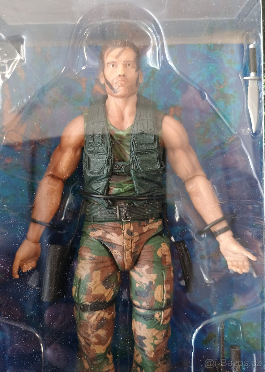 SLEVA - nová figurka NECA Jungle Patrol Dutch - Predator - 7