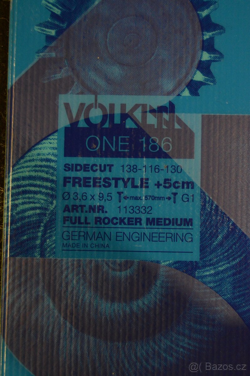 Freeride lyže Völkl One 186/116 - 7