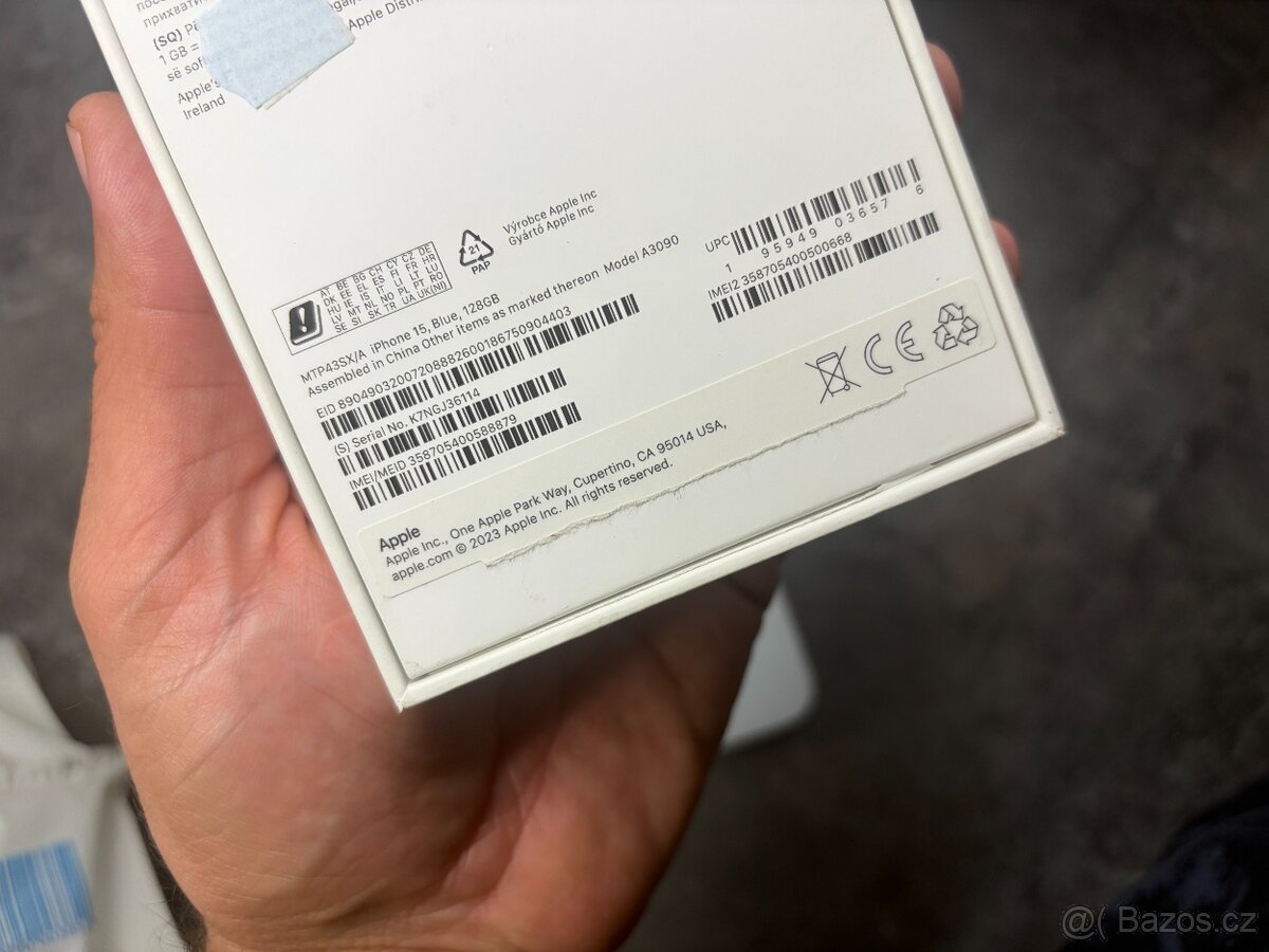 Apple iPhone 15 128 GB Blue - 7