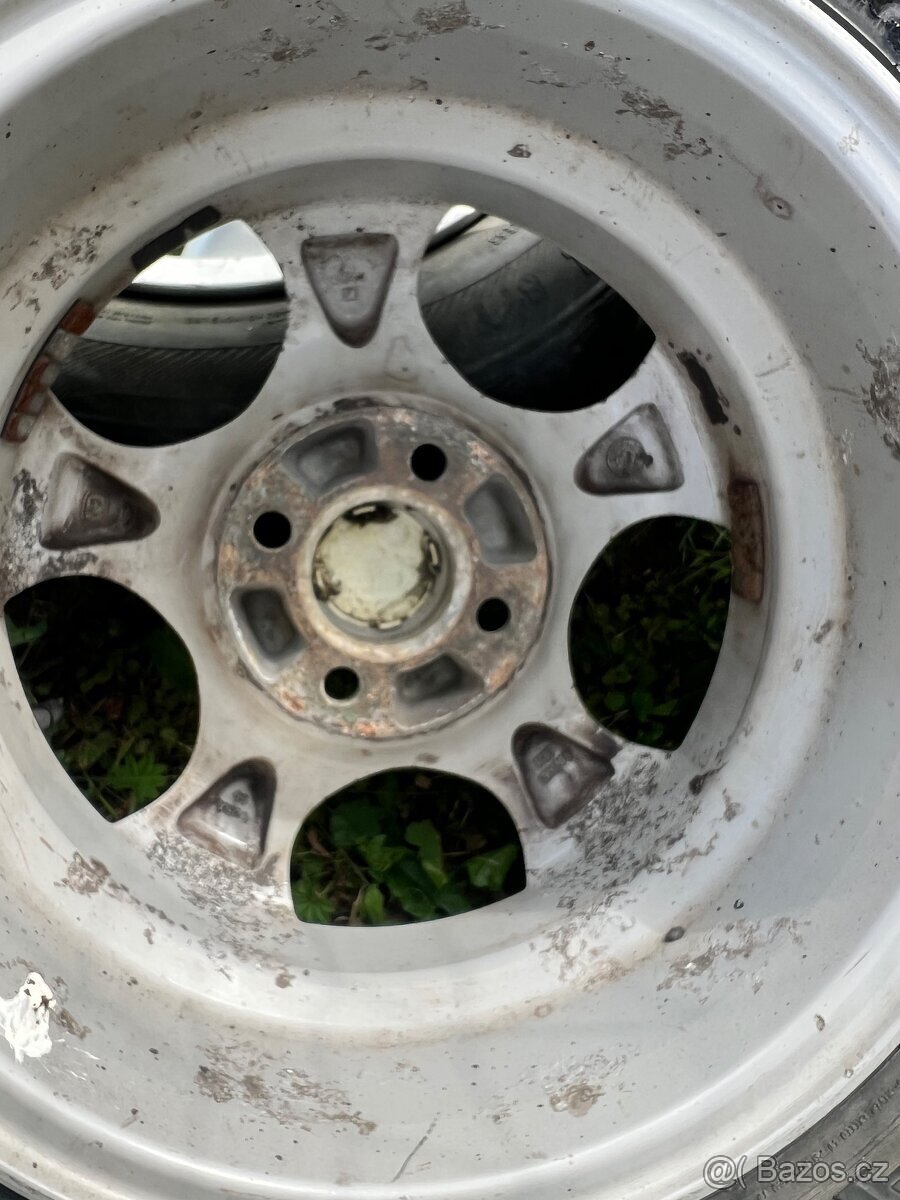 Alu disky 4x100 r14 Škoda VW seat - 7