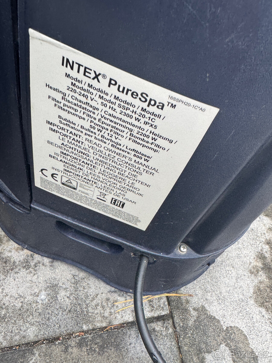 Intex výřivka s příslušenstvím PureSPA - 7