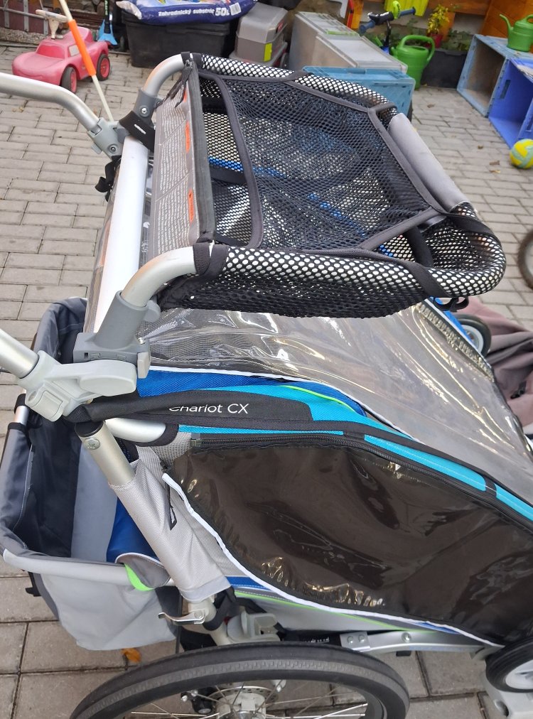 THULE CX2 vozík a kočárek pro 2 děti - 7