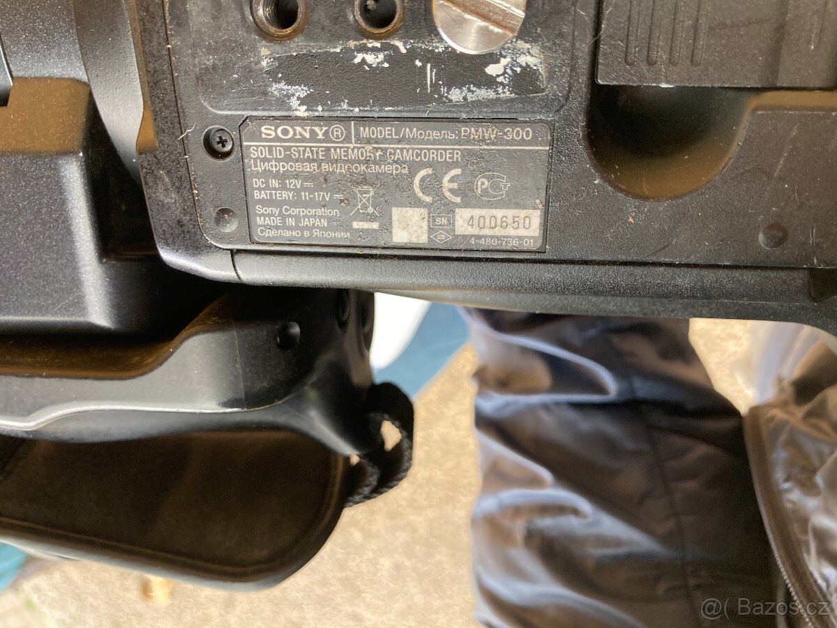 Kamera SONY PMW-300 - profi - 7