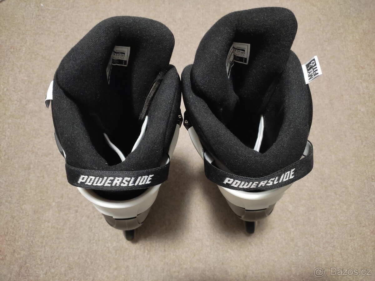 Kolečkové inline brusle Powerslide Zoom Pro Black 80 Trinity - 7