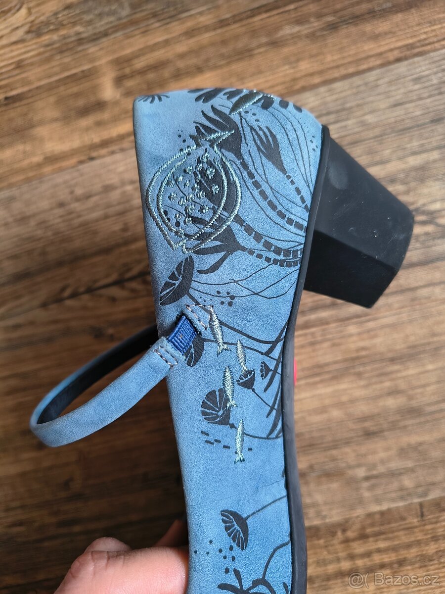 Celokožené lodičky Camper Helena twins vel. 37 - 7