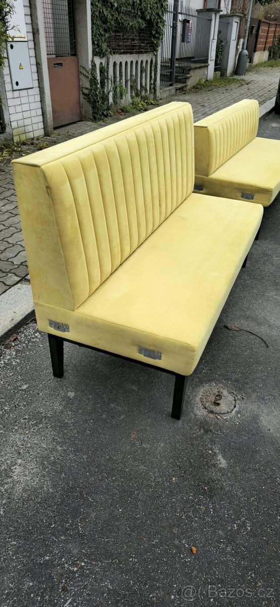DVA GAUČE ŽLUTÉ - 7