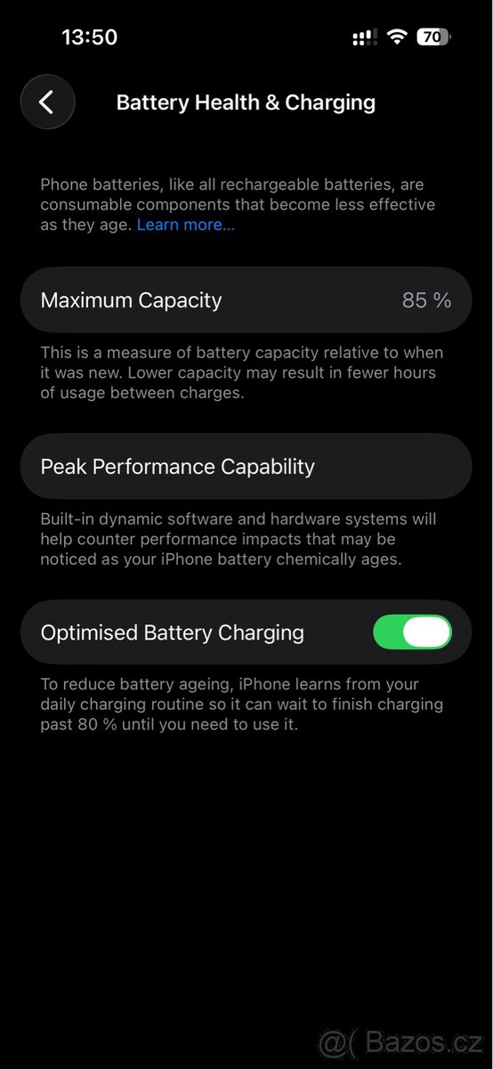  Apple iPhone 14 Pro 128 GB Space Black top stav - 7
