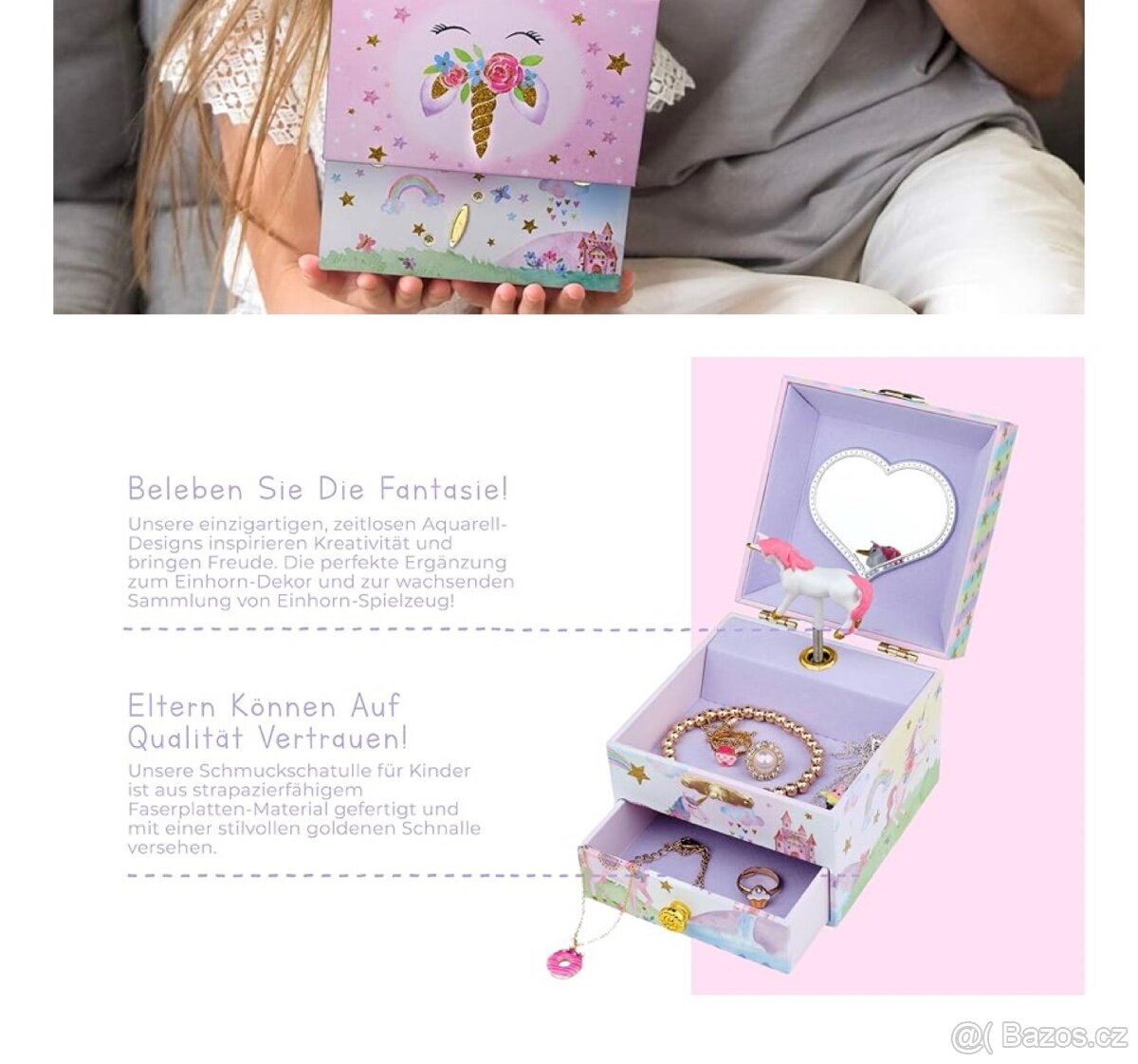 Hrací šperkovnice pro dívky - 7