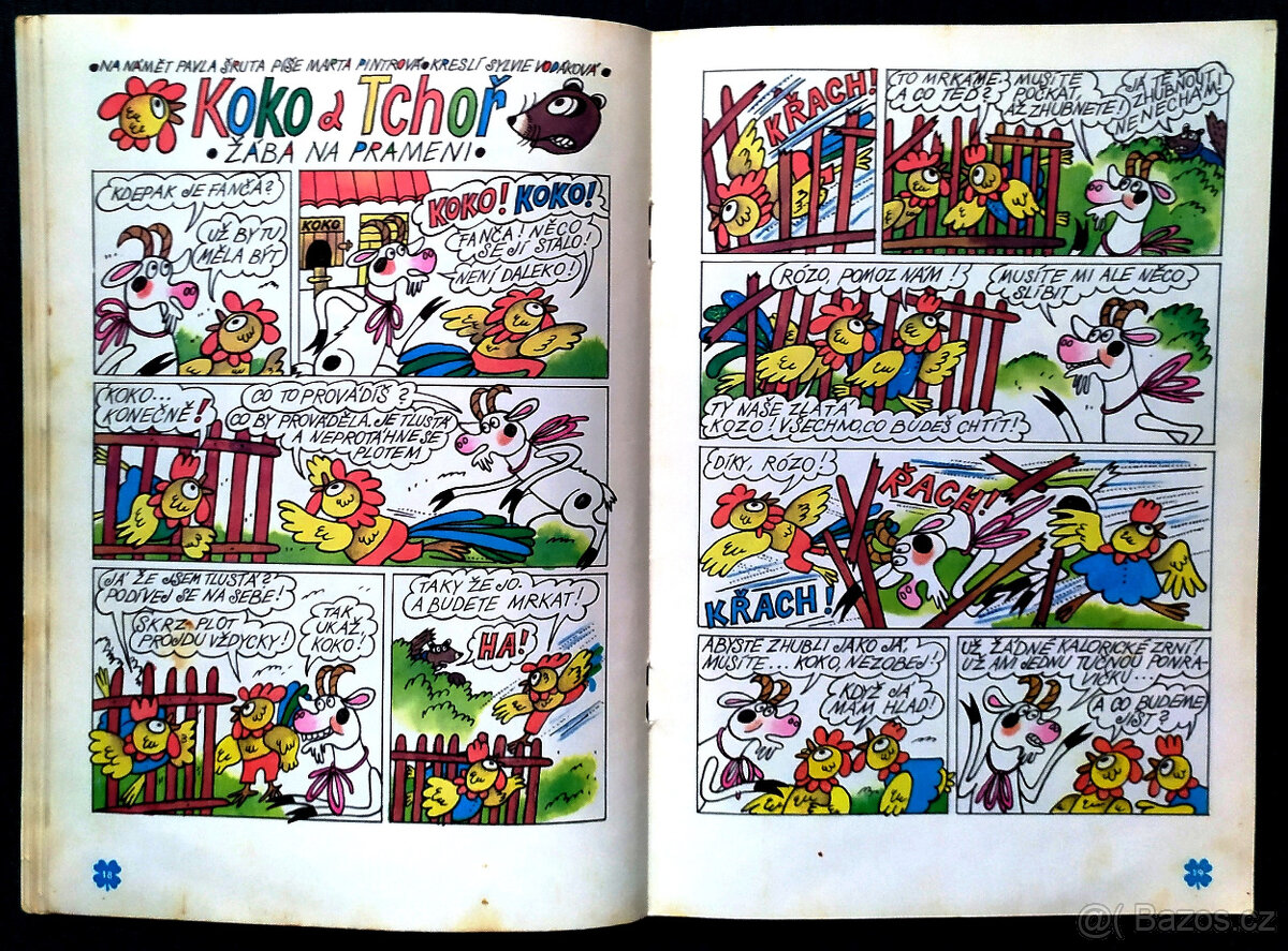 ČTYŘLÍSTEK č. 152/1988 OHNIVÁ ŘEKA - 7