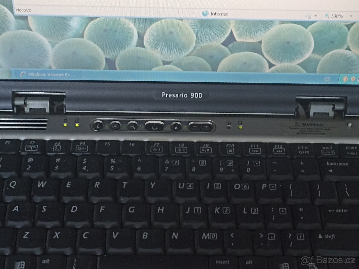 Retro notebook Compaq presario 900 - 7