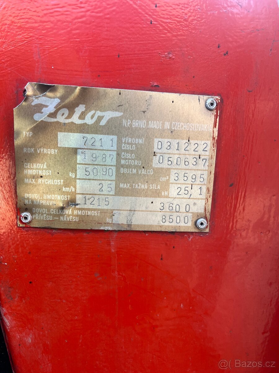 Zetor 7211 - 7
