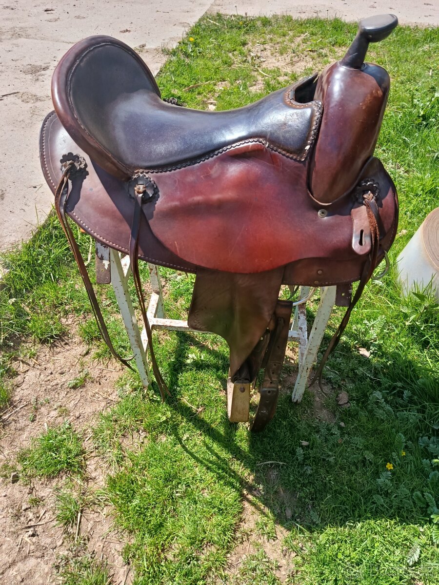 Sedlo westernové frinta - 7