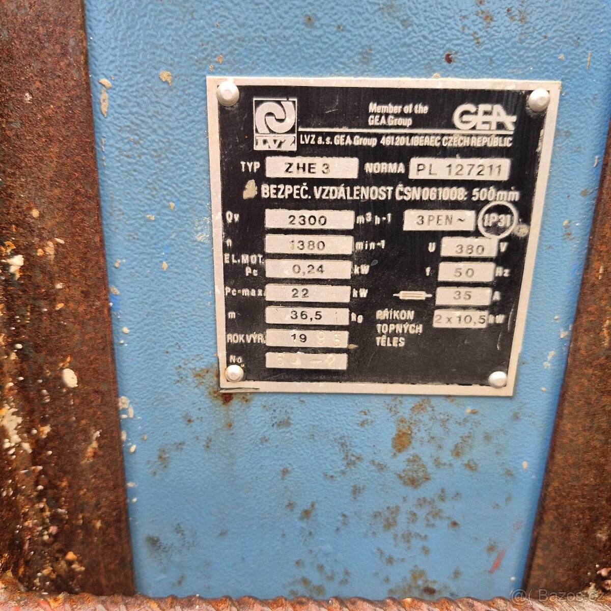 prodám elektrické topidlo 20Kw - 7
