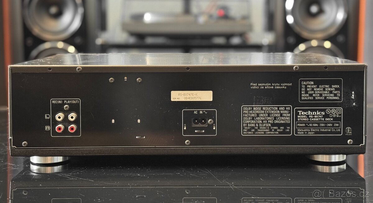 Technics RS-BX747 kazetový magnetofon - 7