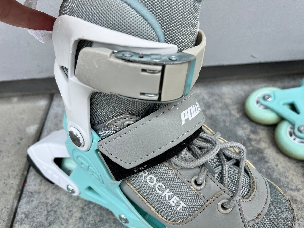 KOLEČKOVÉ BRUSLE ROCKET DĚTSKÉ - 7