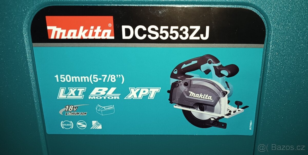 Makita DCS553ZJ okružní pila na kov - 7