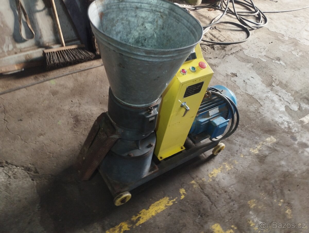 Peletovací lis cronimo CPM-200 power 7,5kw - 7