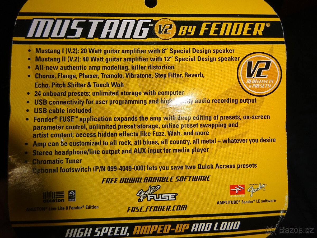 Kytarové kombo FENDER Mustang - 7