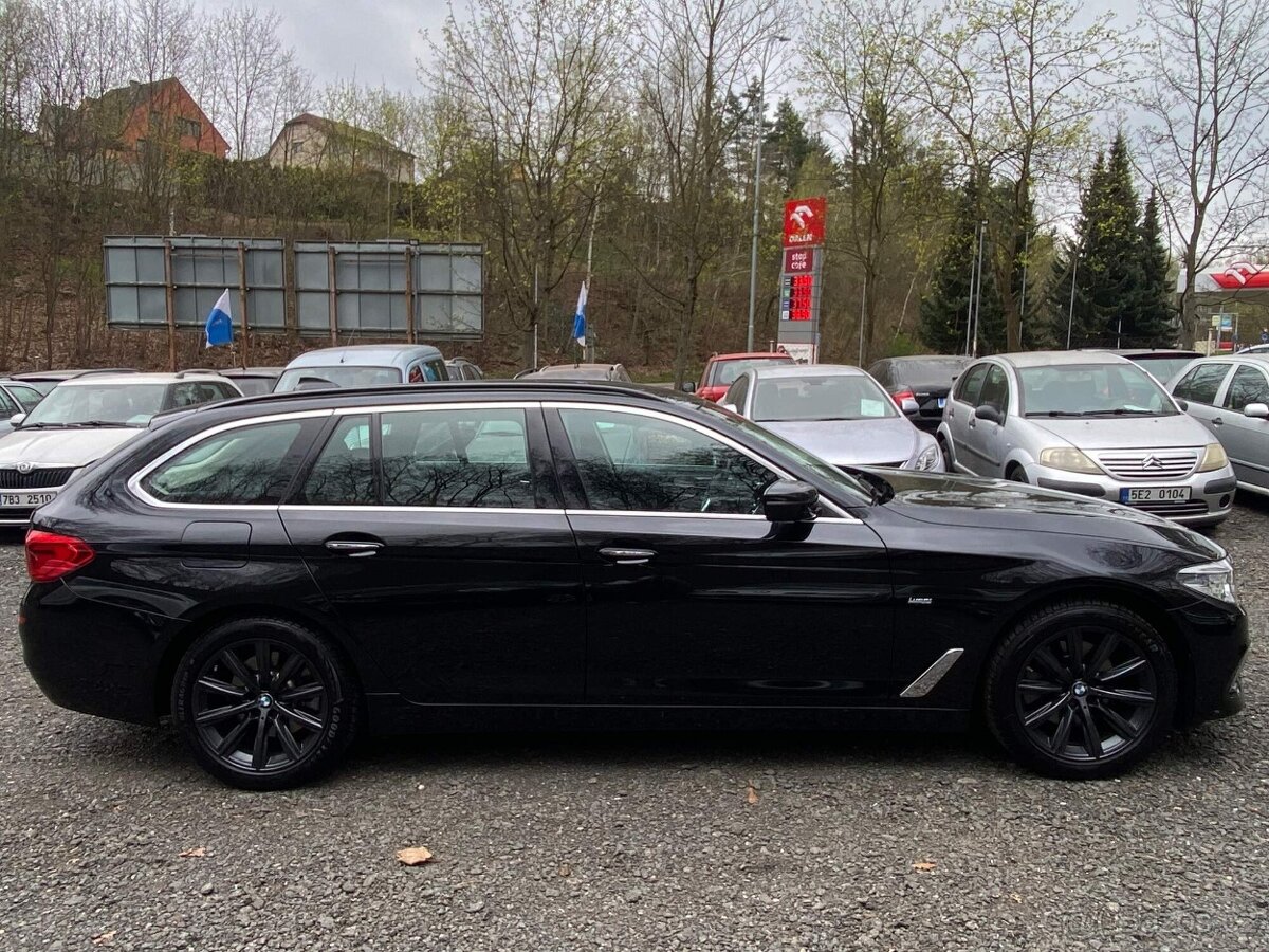 BMW 520d xDrive Touring LuxuryLine 2018 122tkm 4x4 klima ČR - 7