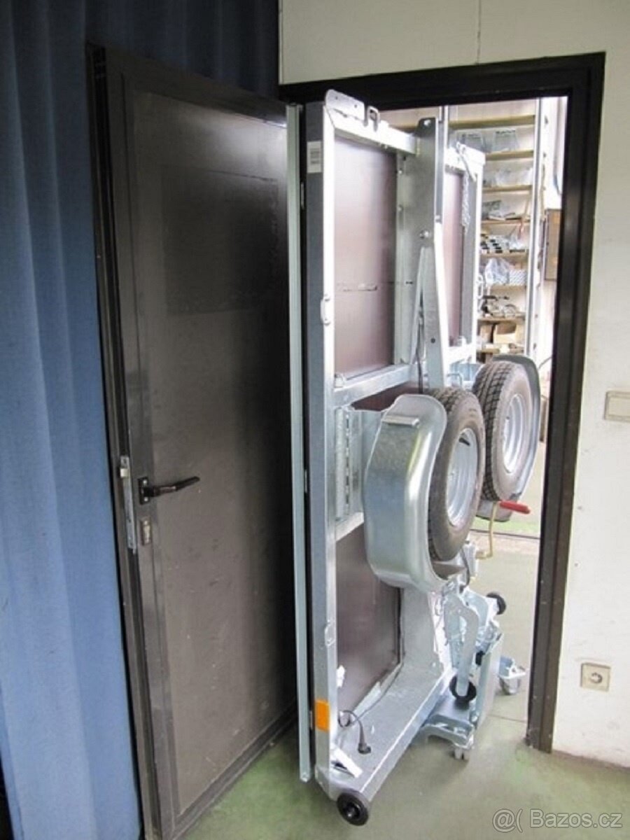 AKCE - SKLÁDACÍ multifunkční přívěs - složený 38cm, 130 km/h - 7