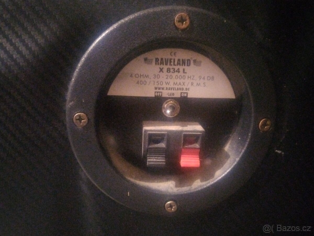 Reproduktory Rave Land X 834 L 2ks - 7