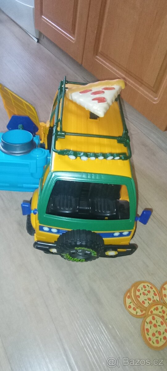 Želvy Ninja Pizza dodávka auta - 7