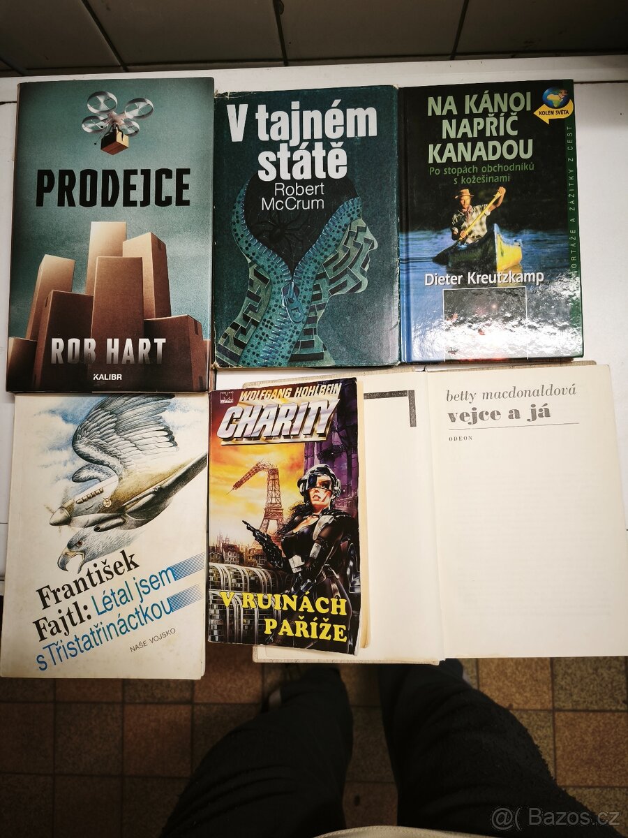 Knihy různých žánrů -beletrie ap. - 7