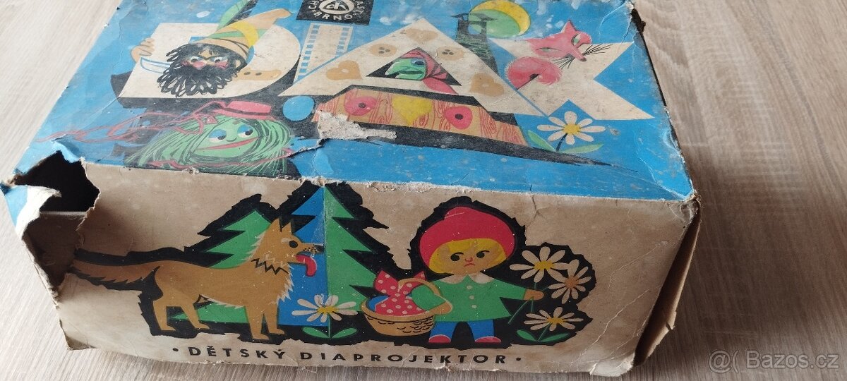 Retro dětská promítačka Diax3 Chemoplast - 7