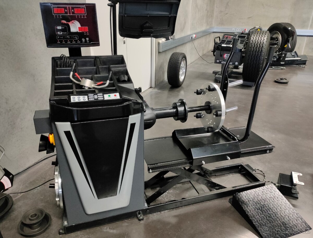 Vyvažovačka pro osobní PNEUSERVIS 2D/3D AUTOMAT,i na SPLÁTKY - 7