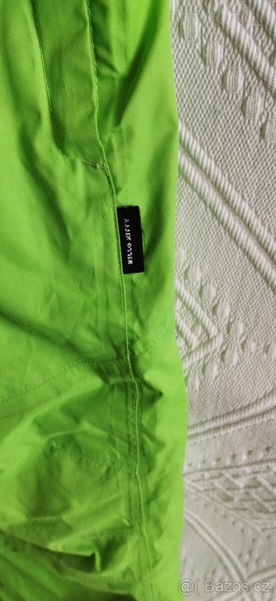 Dětské zateplené kalhoty s laclem vel. 110 a 116 - 7