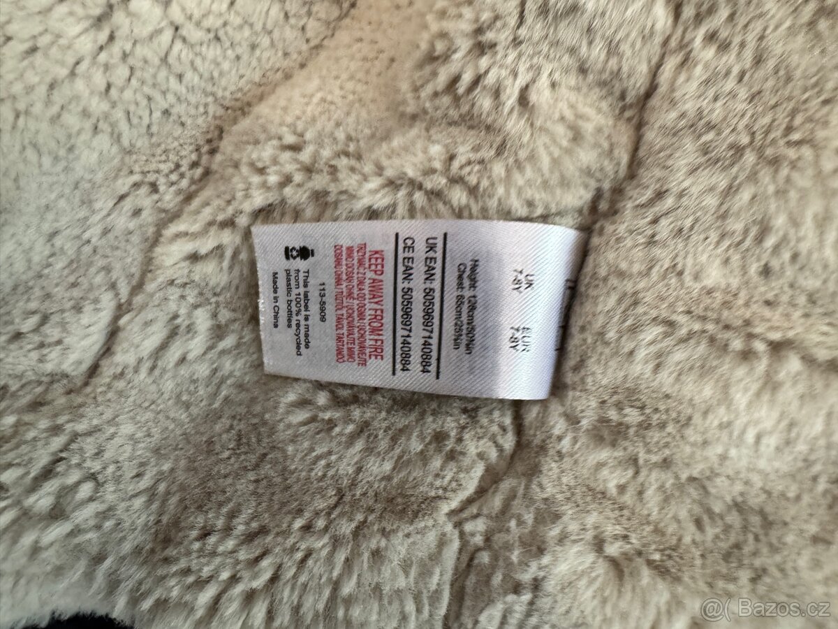 Dívčí zimní bunda/ parka F&F 122/128 - 7