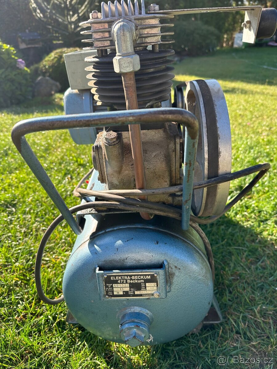 Kompresor Elektra Beckum LP 200 olejový - 7